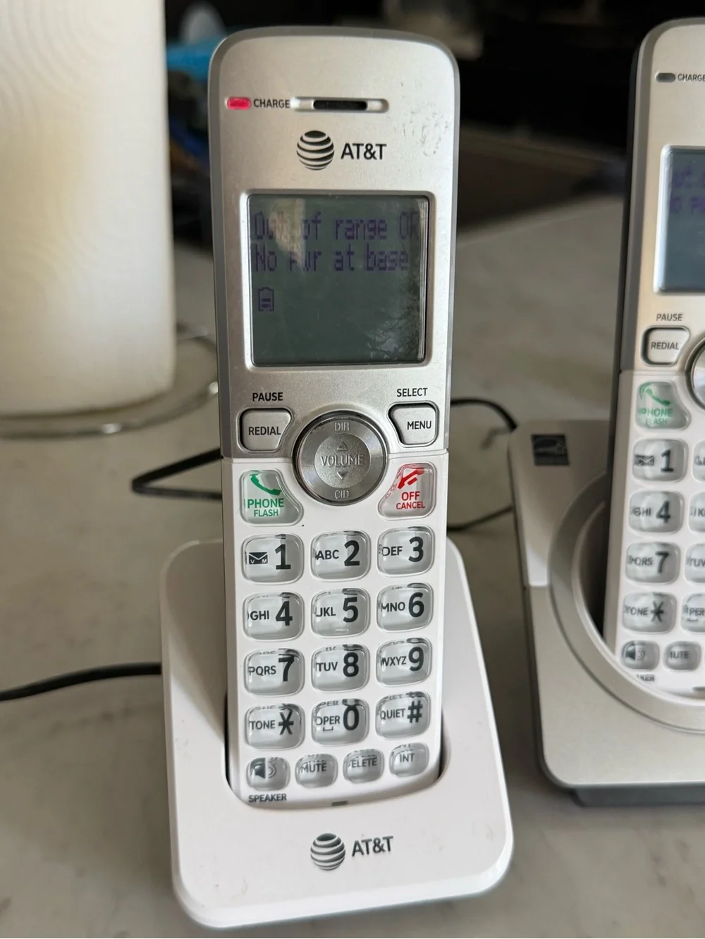 AT&T DL7310 Cordless Phone Digital Answering System w/ Bluetooth